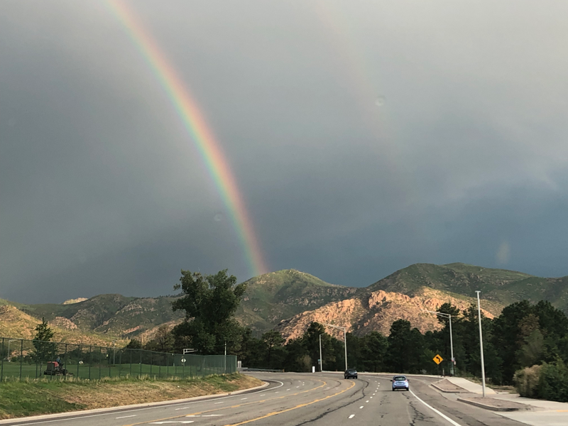Illustration for article titled 6:30 AM Rainbow